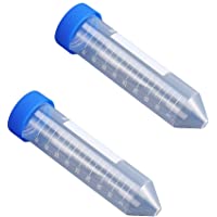 ukcoco 25 unidades 50 ml cabeza de punta Centrifugadora tubos graduierte microtubo tubos con rosca Laboratorio muestras…